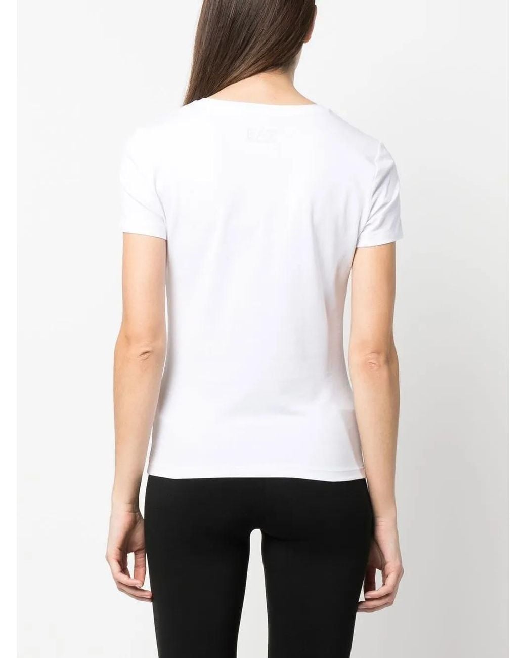 Camiseta Lisa EA7 de color White