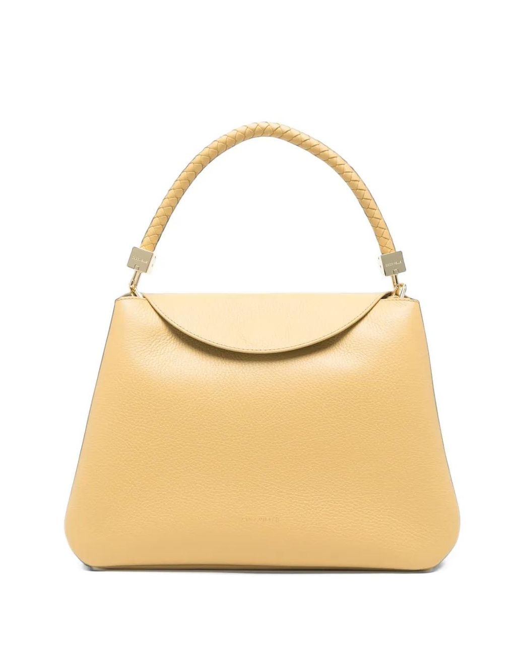 Coccinelle Natural Tiggy Braided Leather Tote Bag