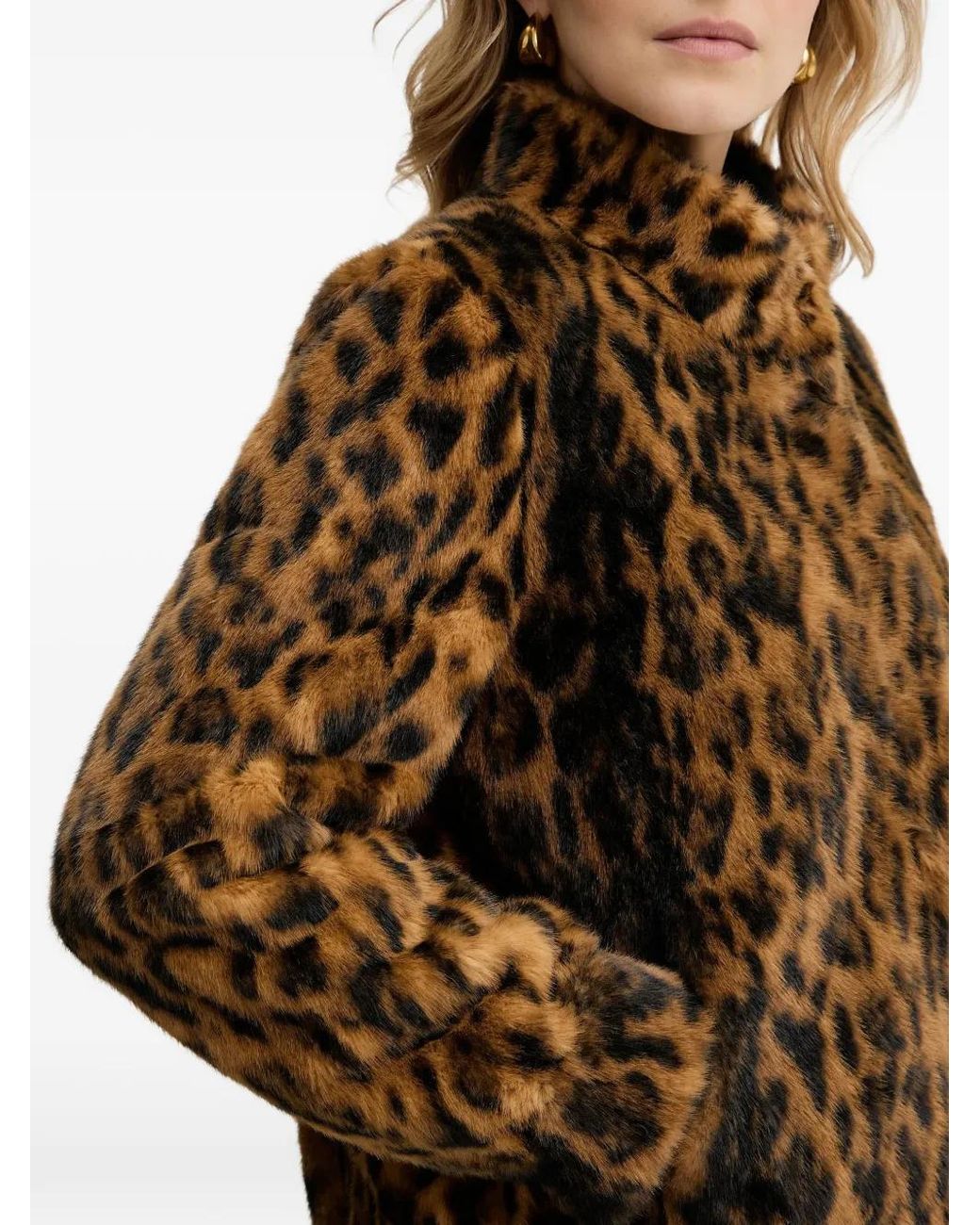 Guess Luna Jack Met Luipaardprint in het Brown