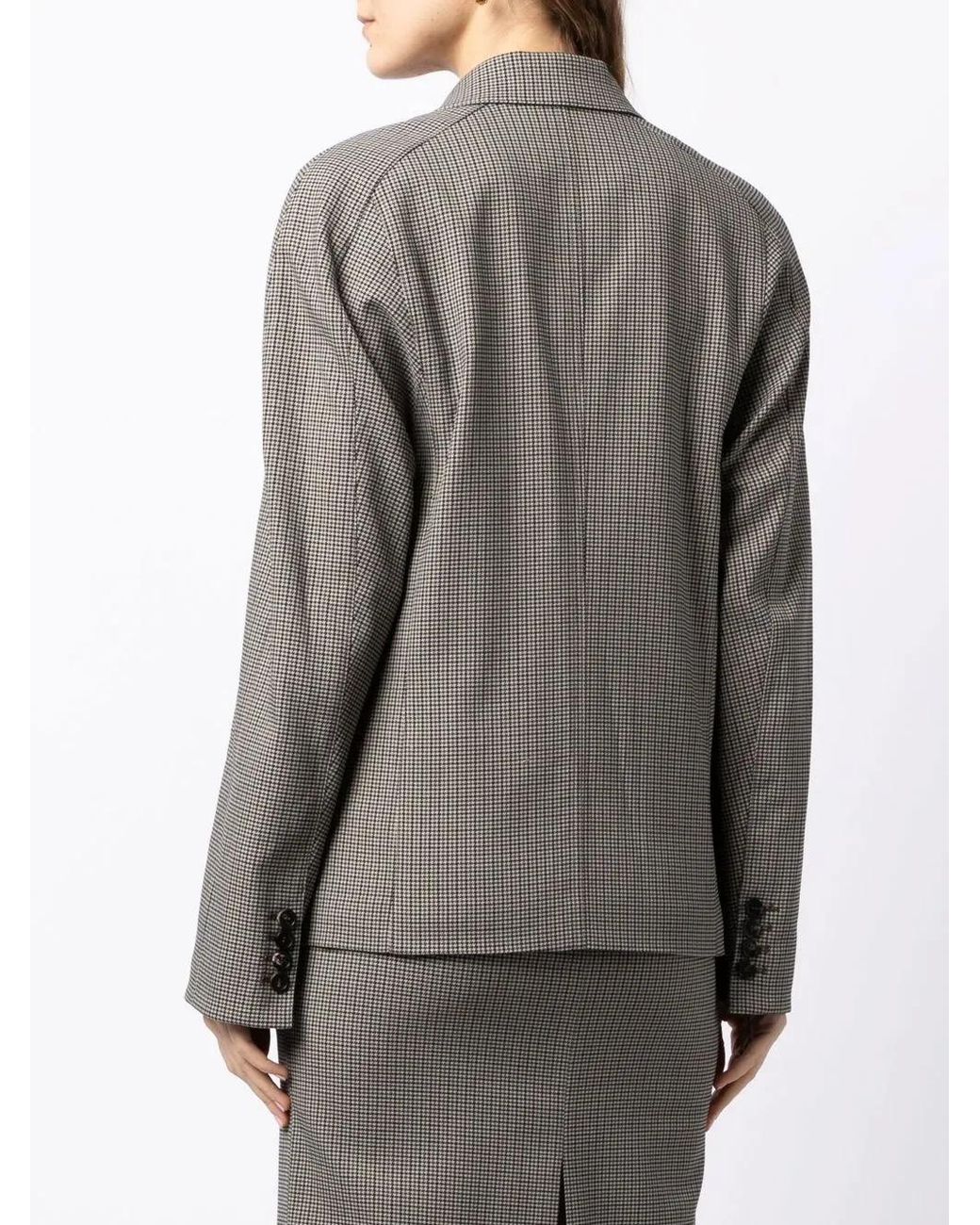 Low Classic Oversized Blazer in het Brown