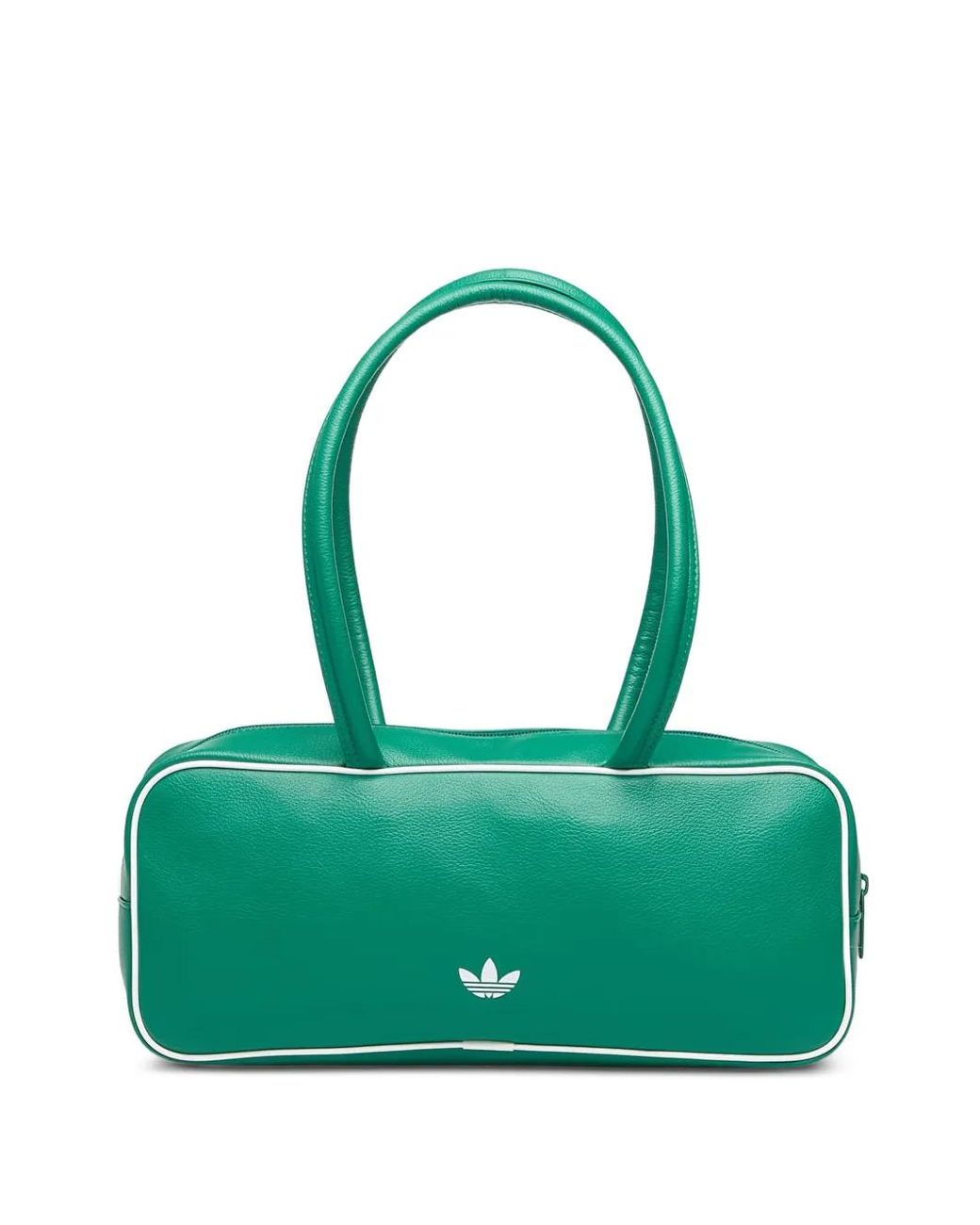 Adidas Green Adicolor Logo-Detail Tote Bag