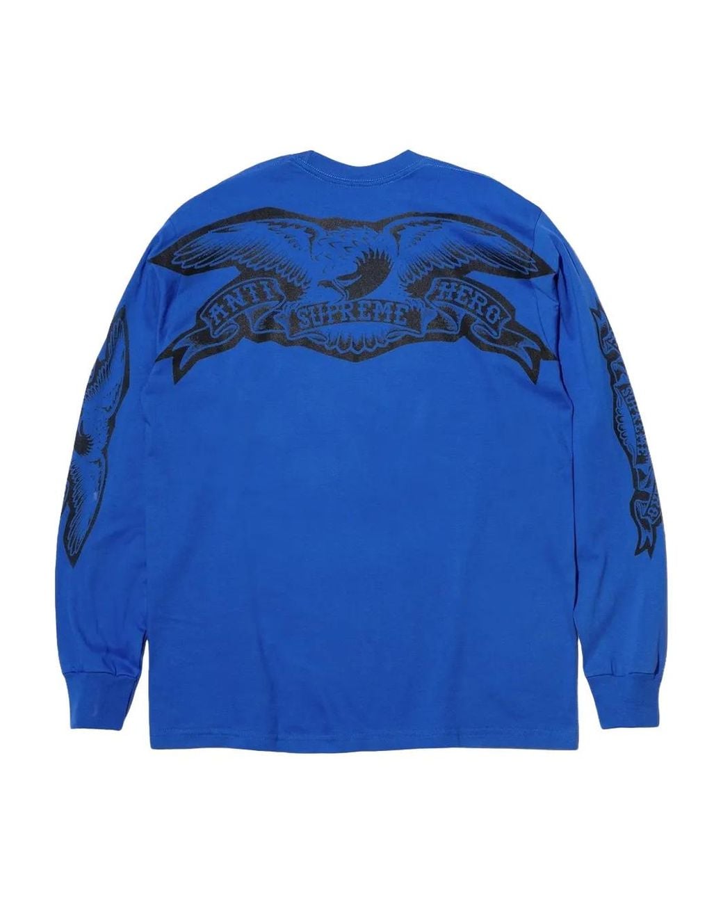 Supreme Antihero Eagle Long-Sleeves T-Shirt in Blue for Men | Lyst