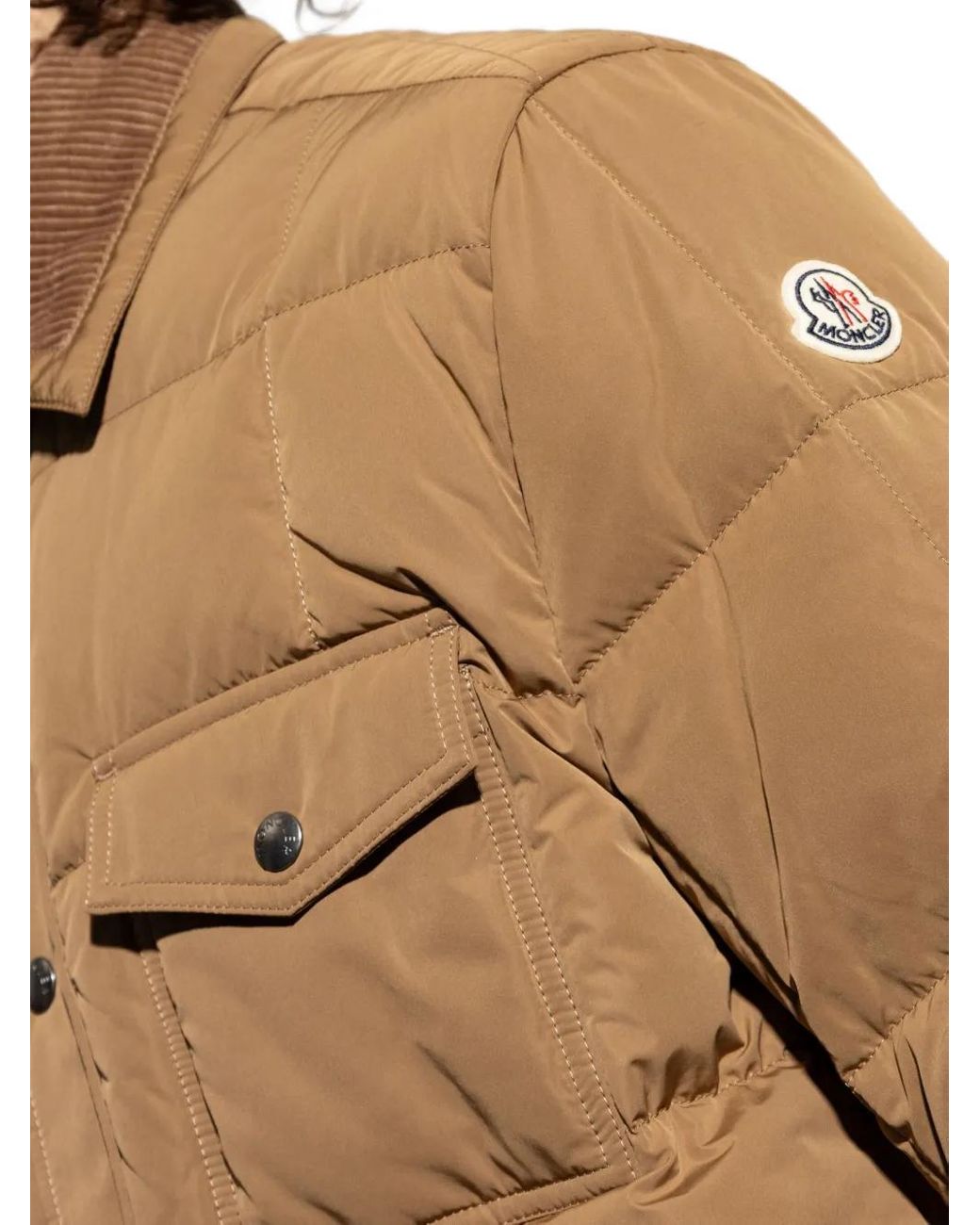 Moncler Brown Marcilly Down Jacket for men