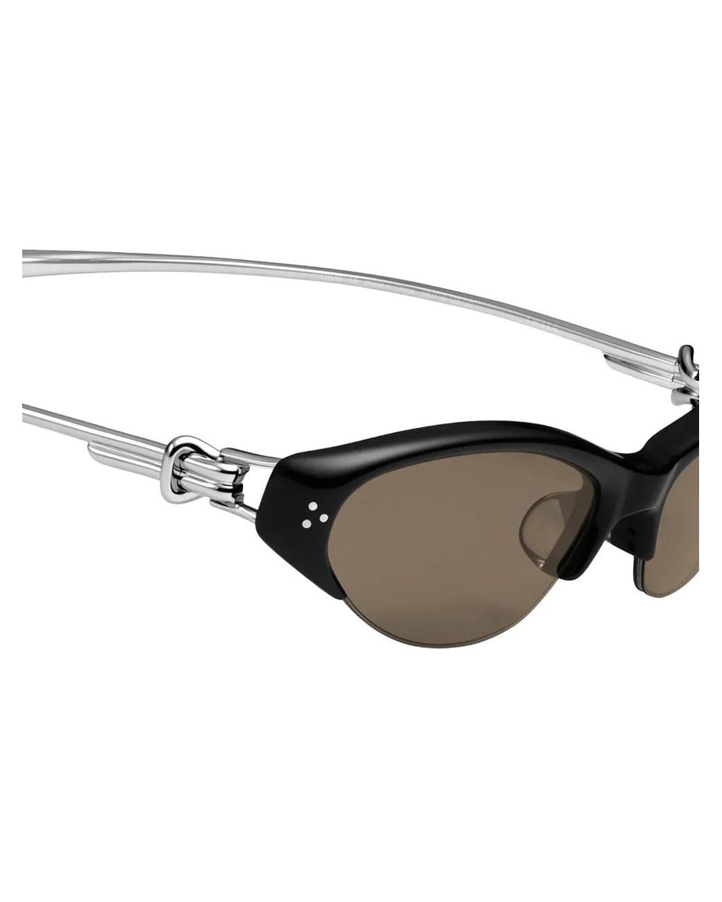 Gentle Monster Black Tweed 01 Sunglasses