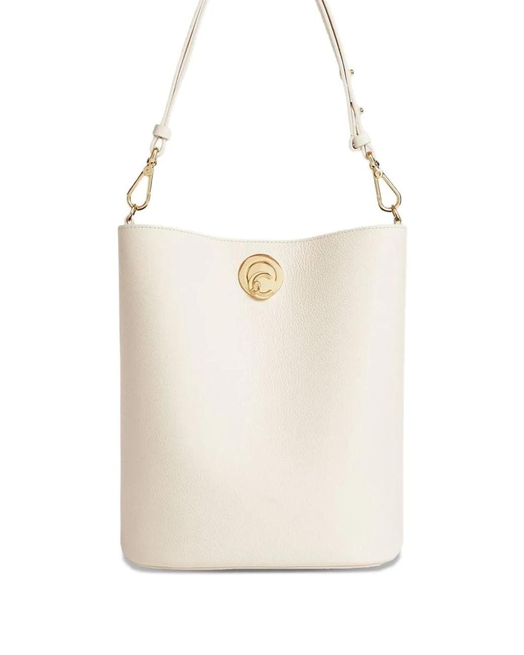 Coccinelle White Medium Nikla Tote Bag