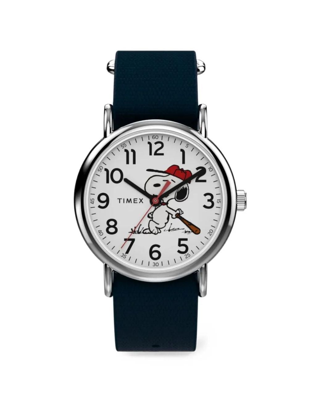 Timex Blue X Peanuts Weekender Baseball 38Mm Watch for men