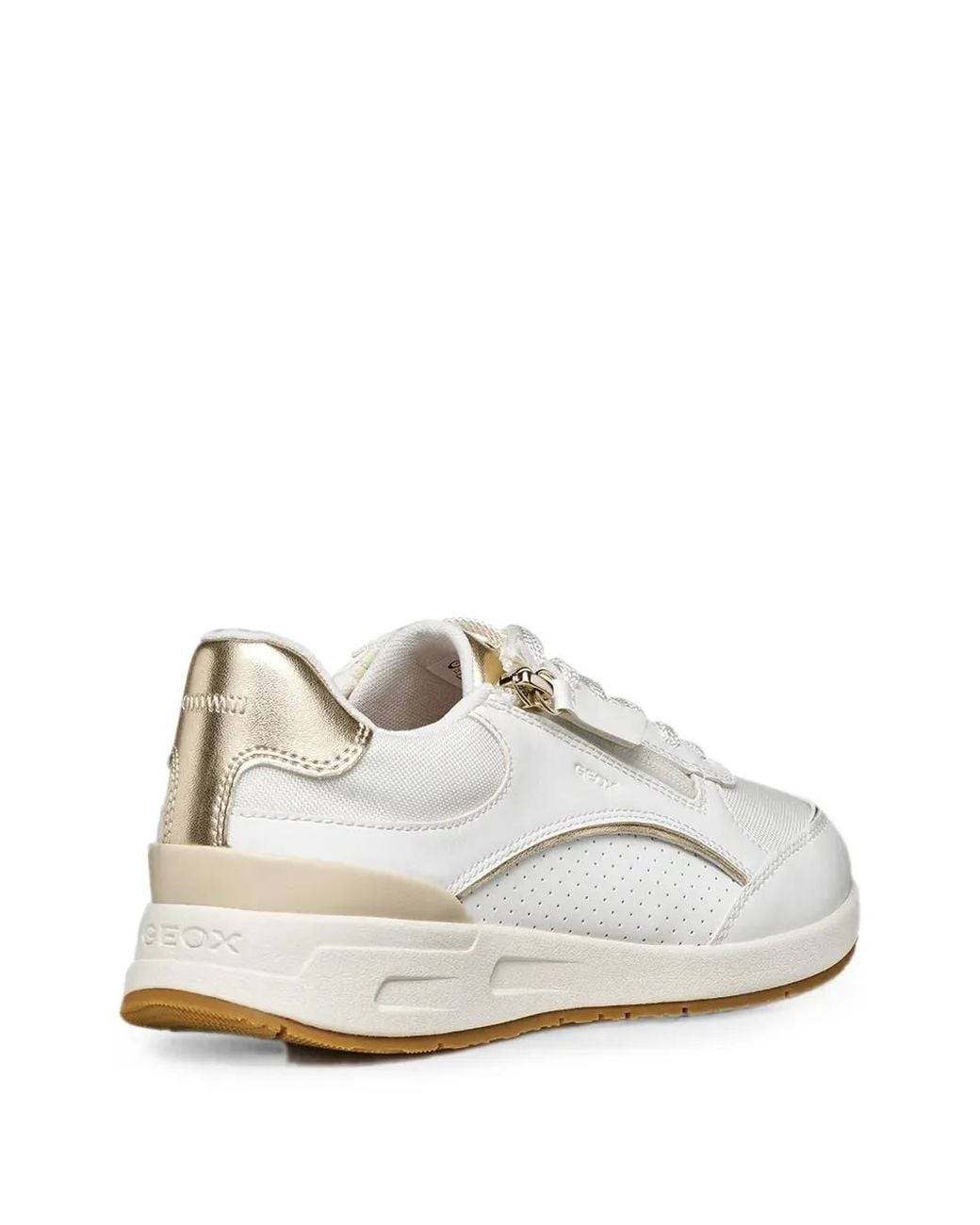 Geox White Baskets Bulmya
