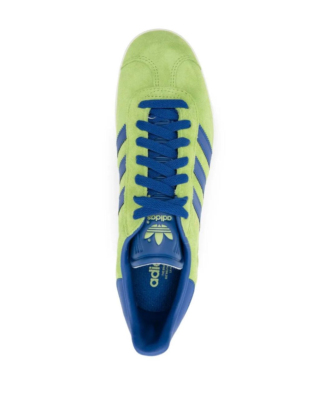 Adidas Blue Gazelle Suede Sneakers for men