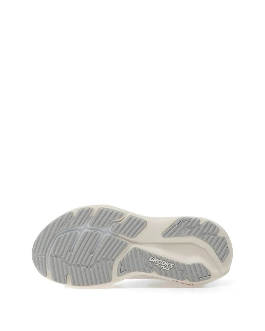 Brooks White Glycerin 23 Sneakers
