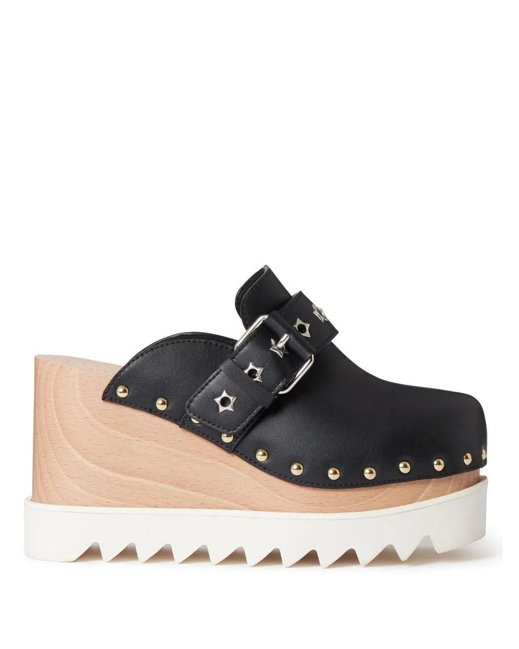 Stella McCartney Blue Elyse 100Mm Stud-Embellished Sandals