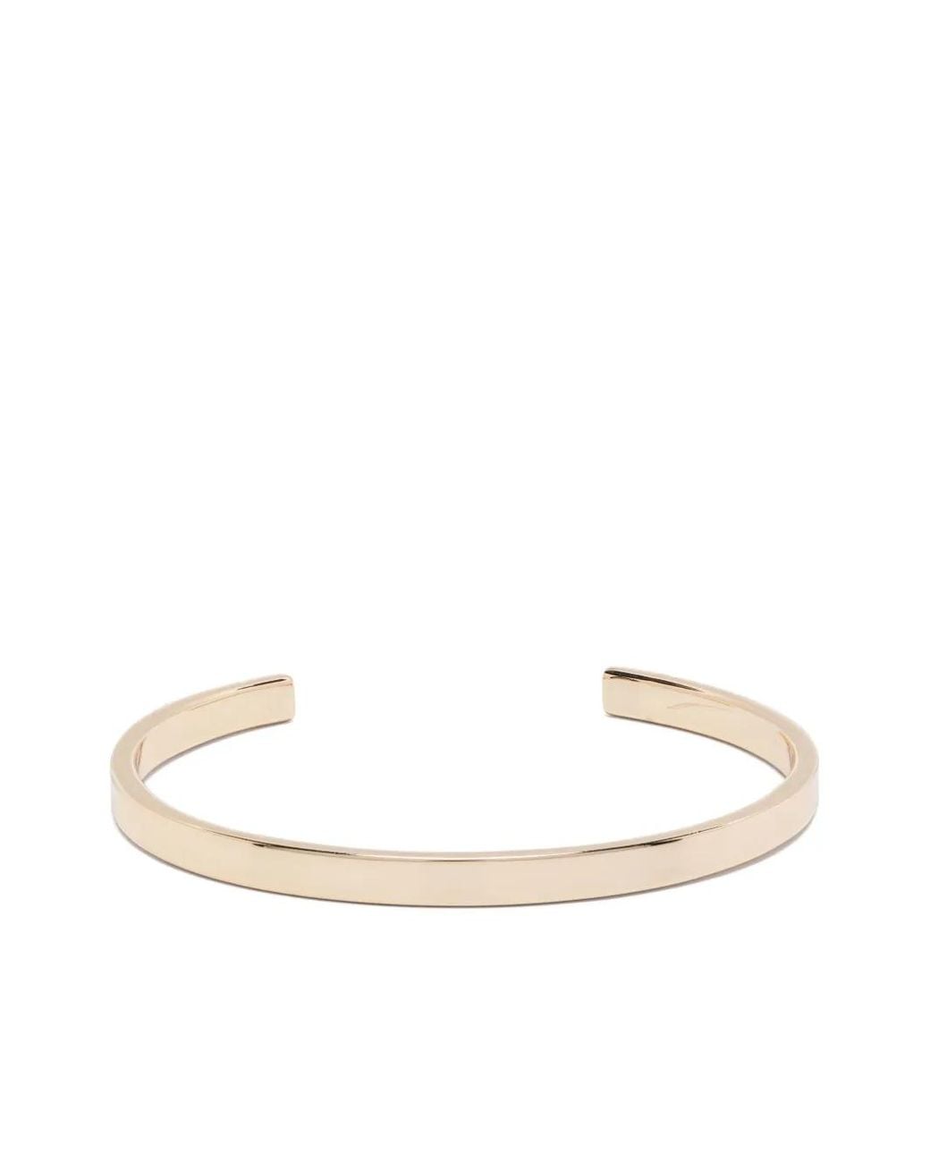Eddie Borgo Natural Pyramid Cuff