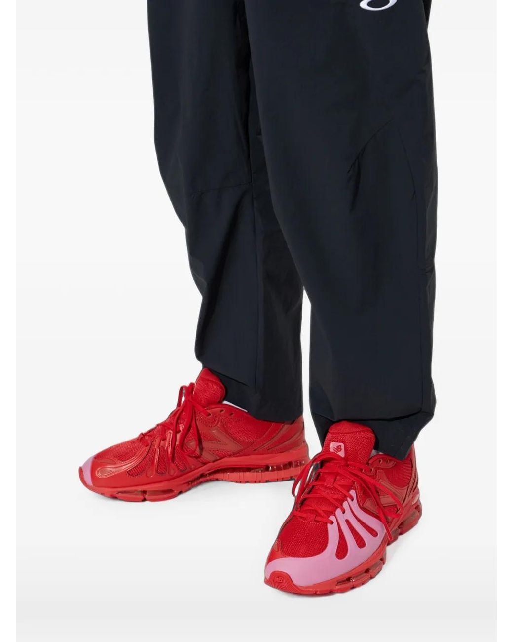 New Balance Red U1890 Panelled Sneakers