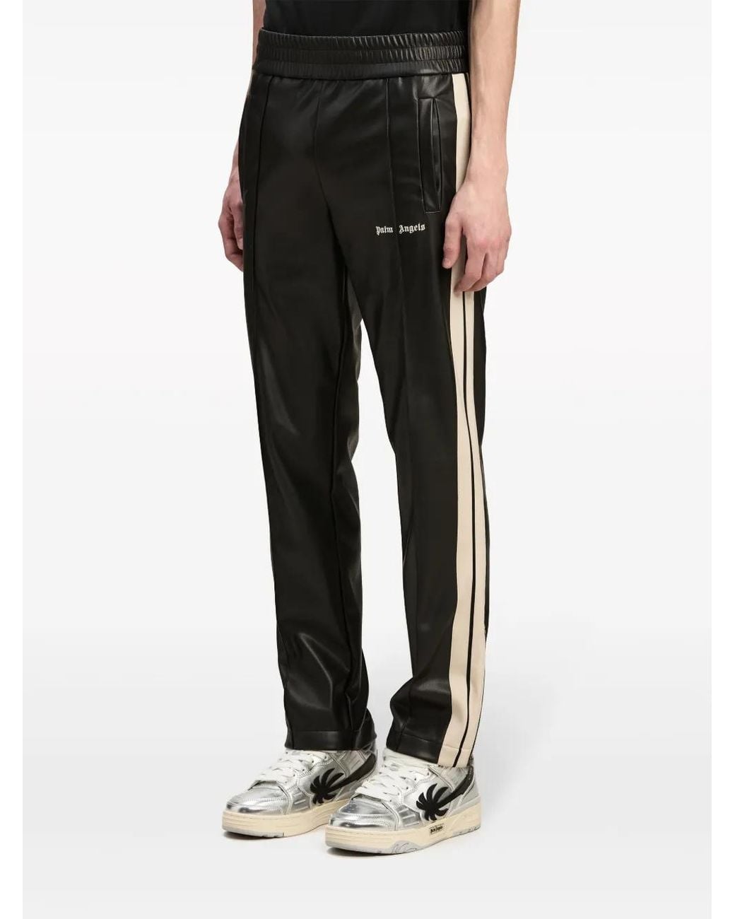 Palm Angels Black Pants & Shorts for men