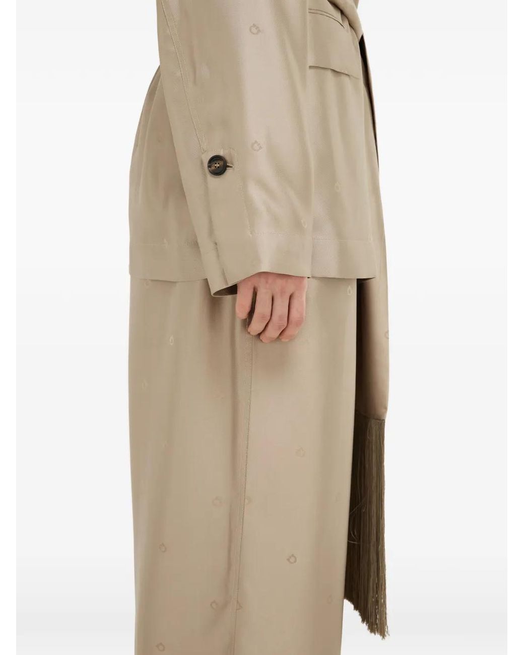 Ferragamo Natural Neutrals Jackets