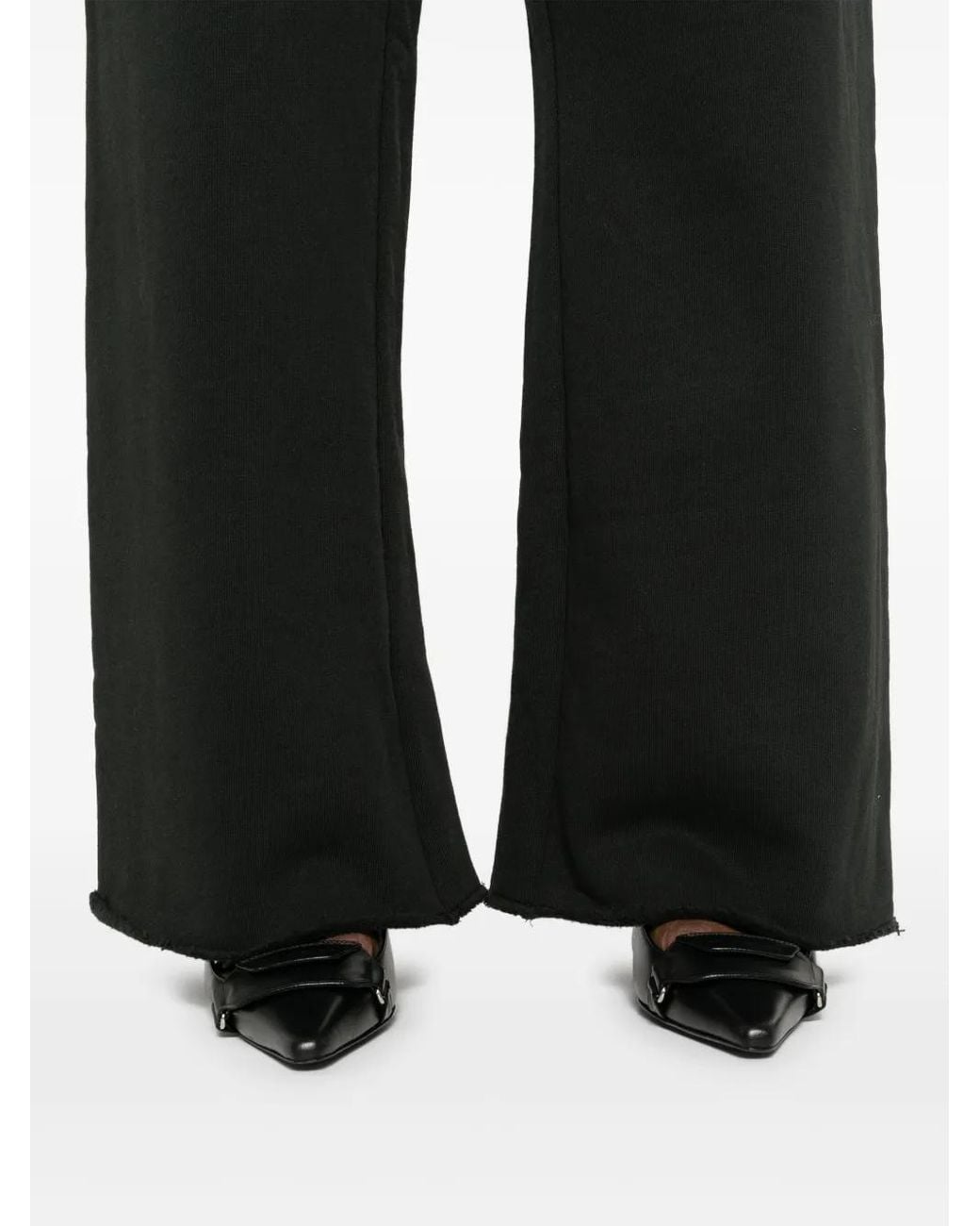 Entire studios Black Straight Track Pants