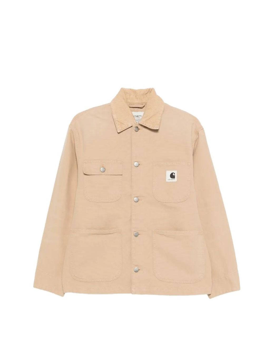 Carhartt Natural W' Og Michigan Corduroy Collar Organic Cotton Jacket