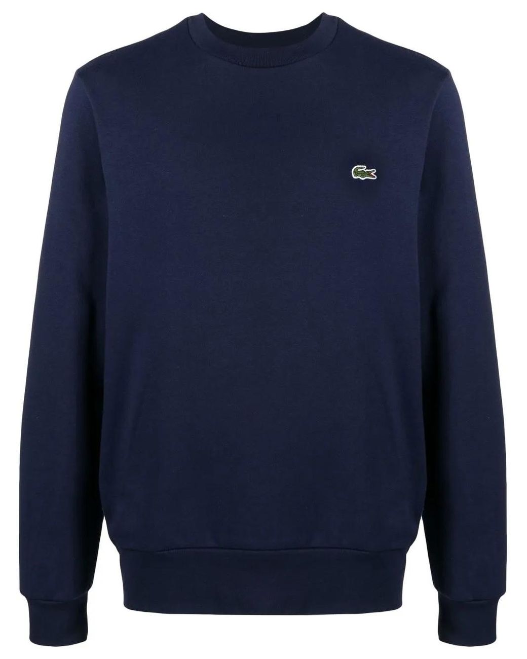 Lacoste Sweatshirt Mit Logo-Patch in Blue für Herren