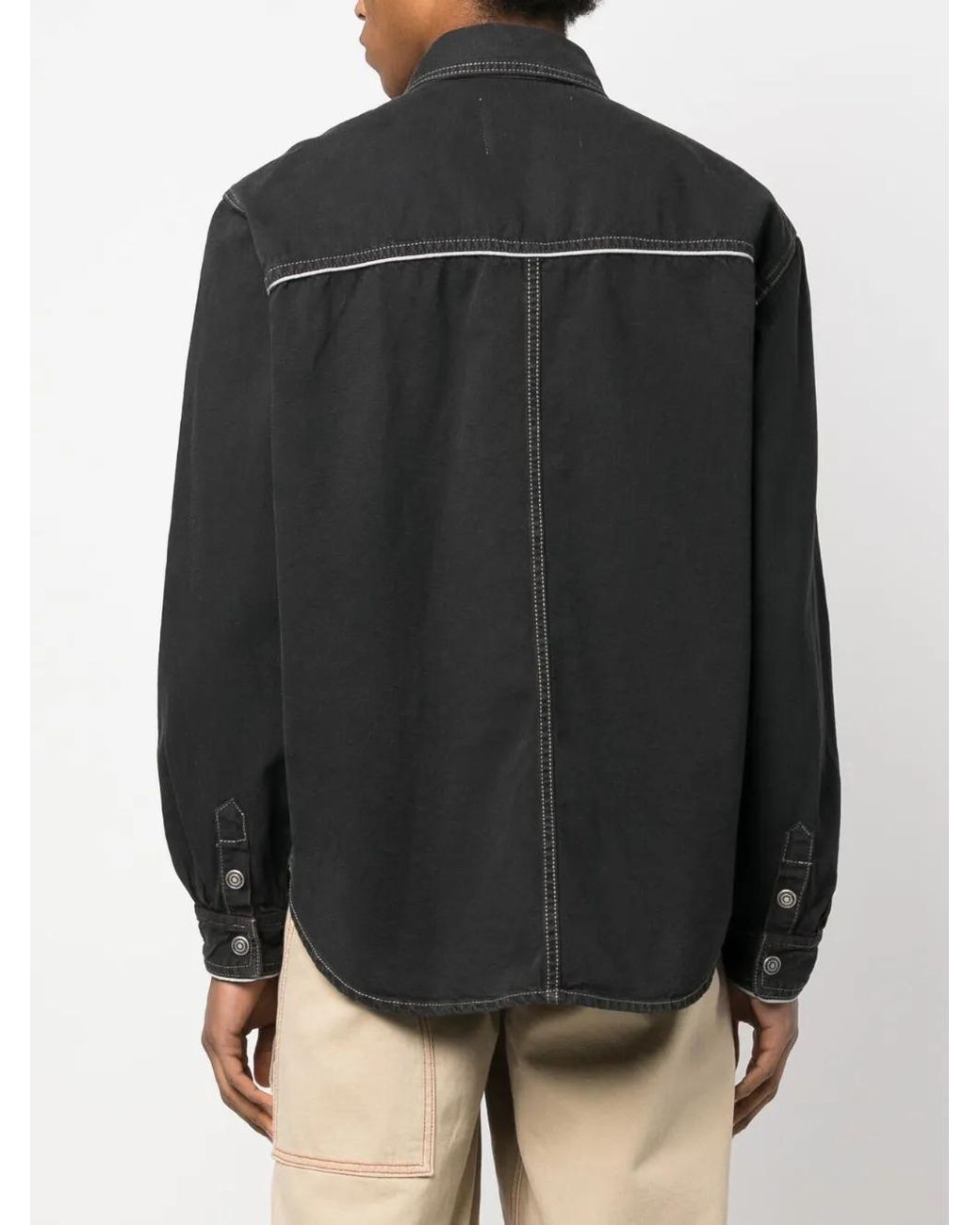 Isabel Marant Black Pascuale Shirt Jacket for men