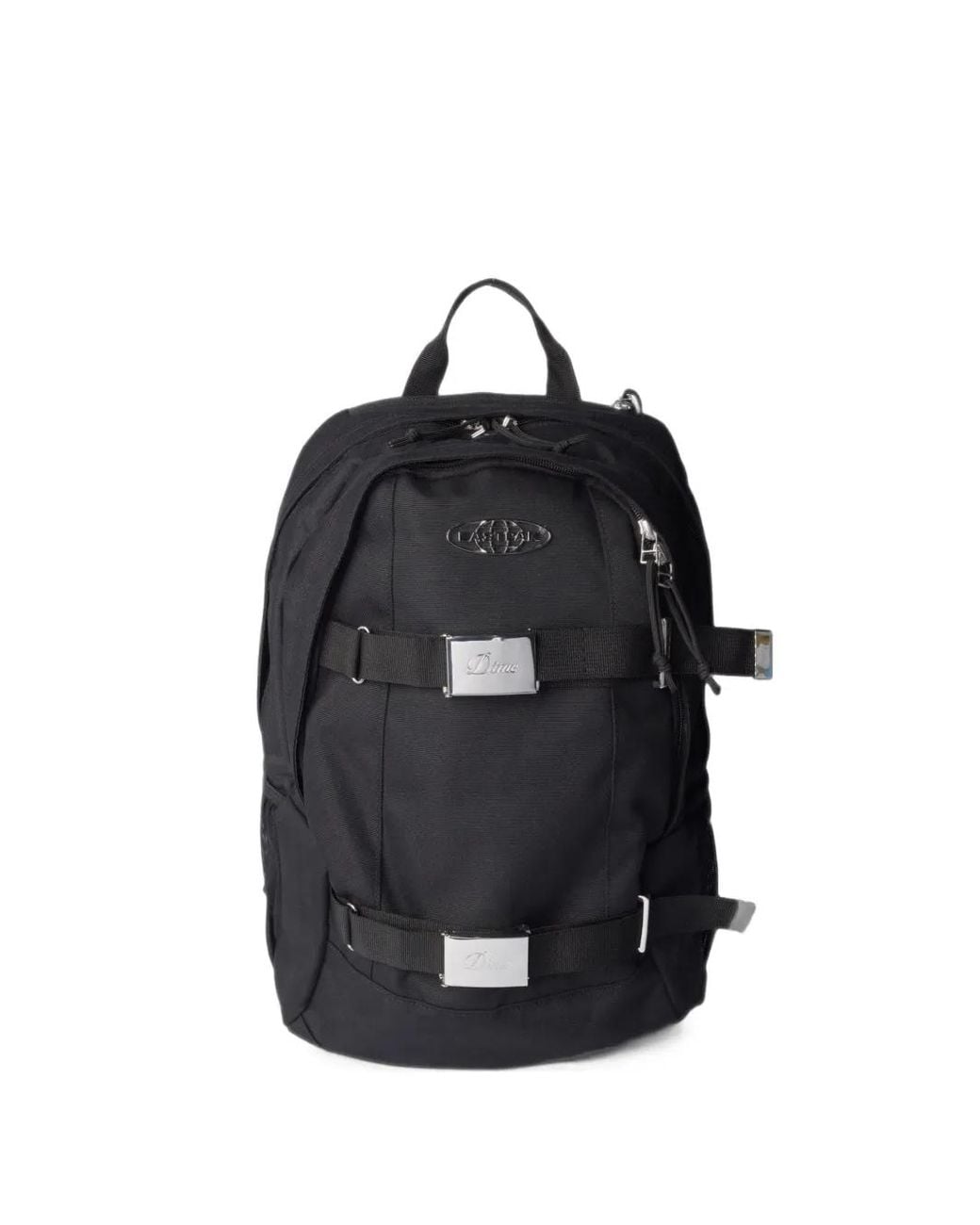 Dime Black X Eastpack Getter Buckle-Fastening Logo-Plaque Backpack for men