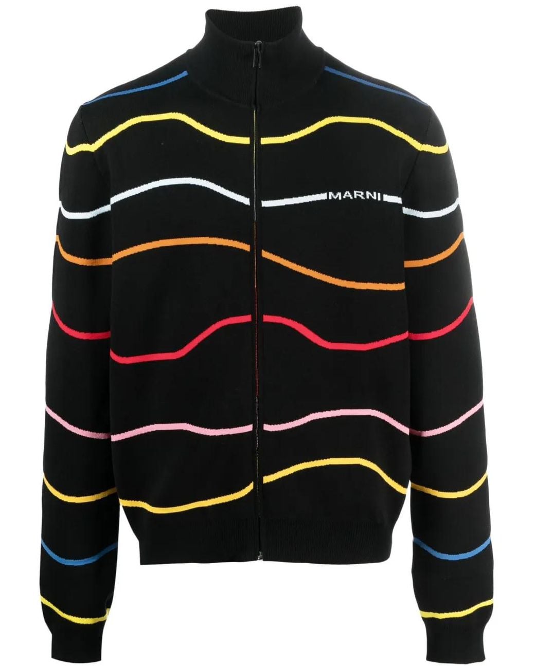 Marni Gestreept Vest in het Black voor heren