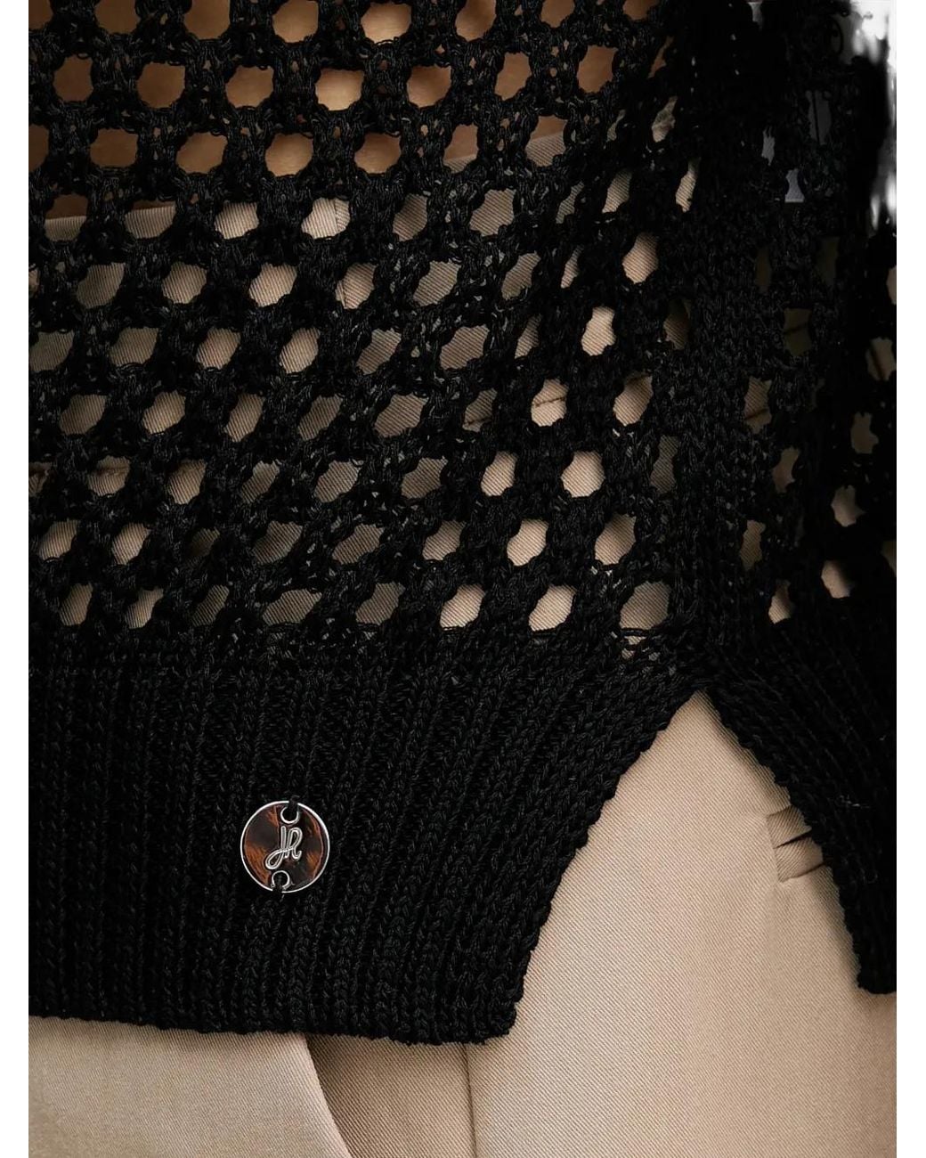 Joseph Ribkoff Black Half-Zip Sweater