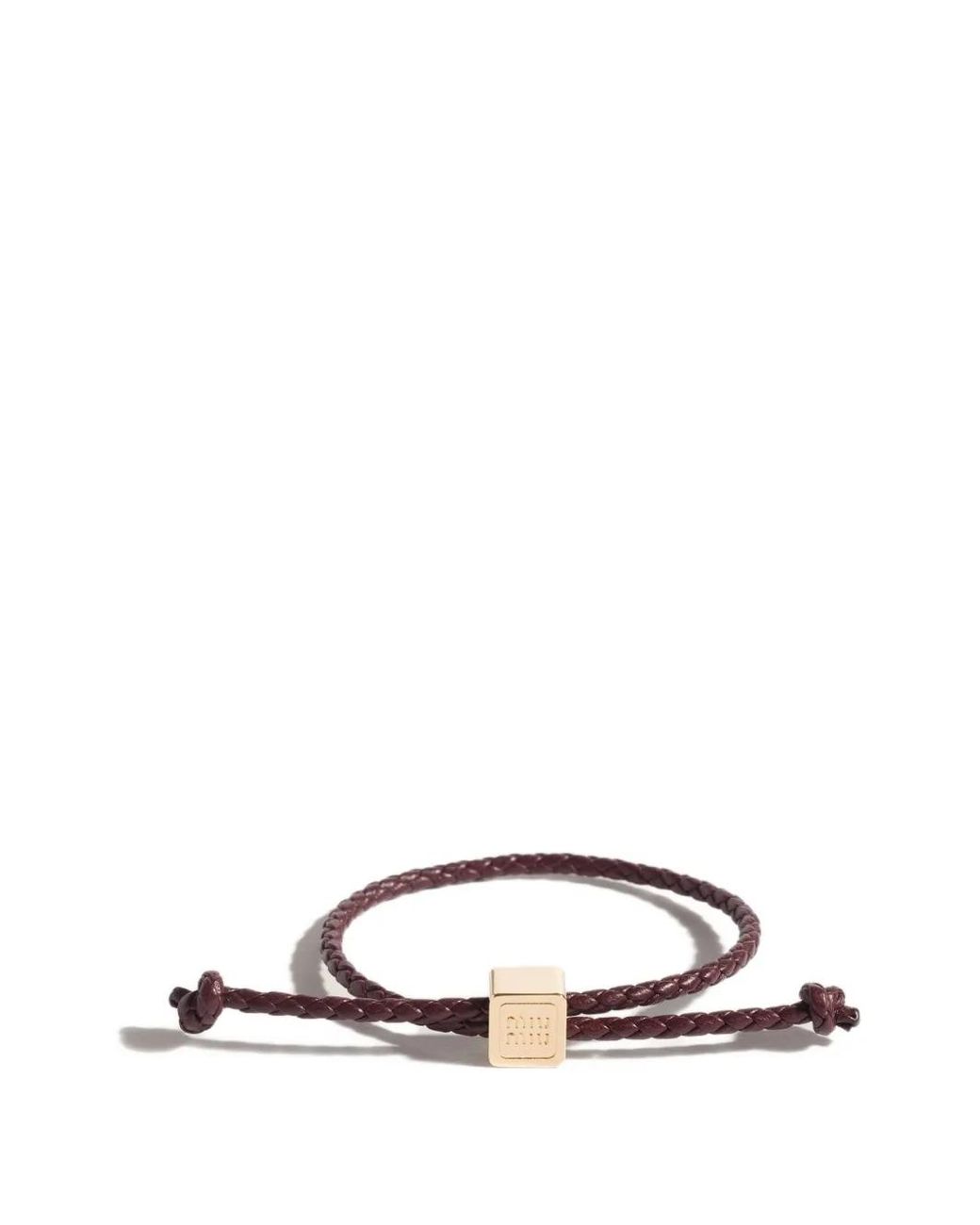 Bracciale di Miu Miu in White