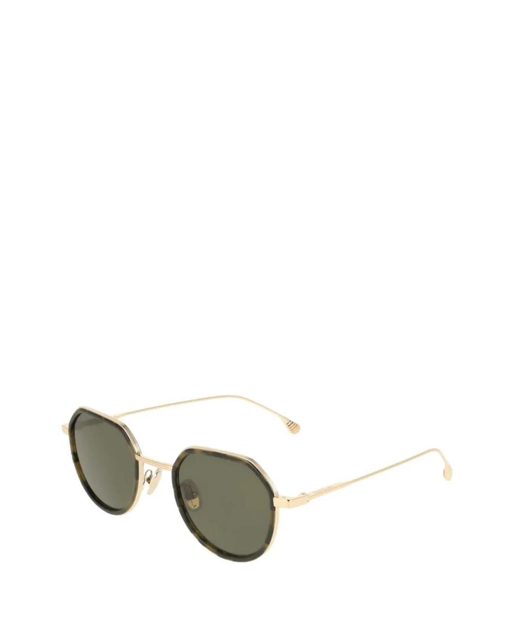 Paul Smith Metallic Pinnell Geometric-Frame Sunglasses