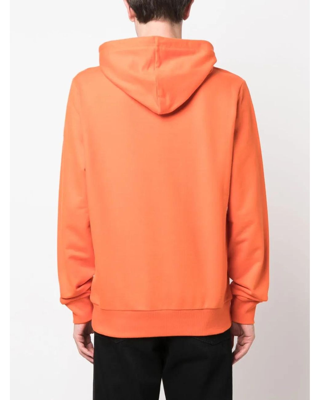 Rossignol Orange Hoodie En Coton À Logo Imprimé for men