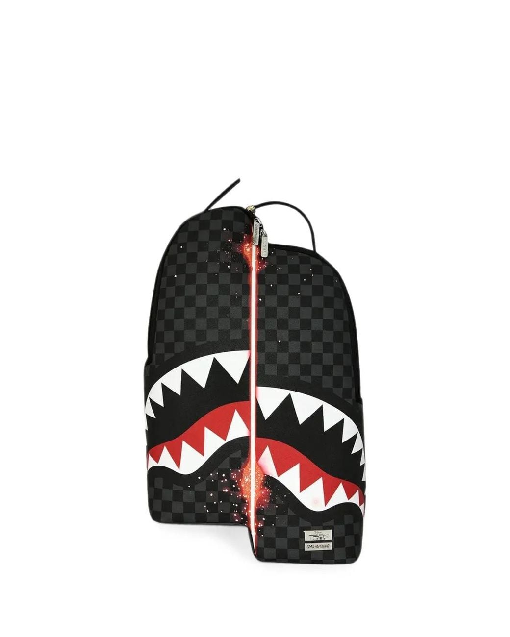 Sprayground White Disney Tron Laser Split 2 Backpack for men