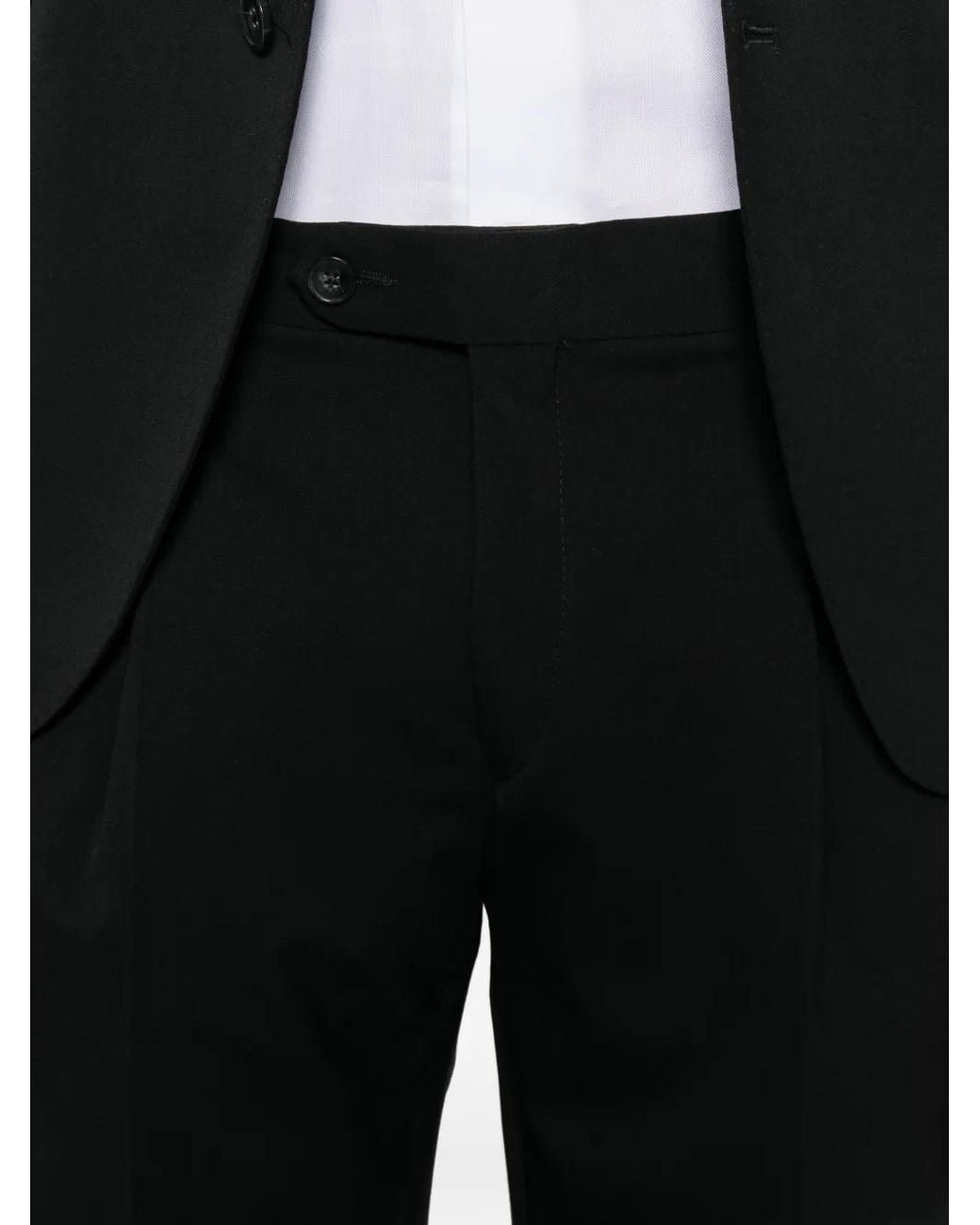 época Black Costume En Laine for men
