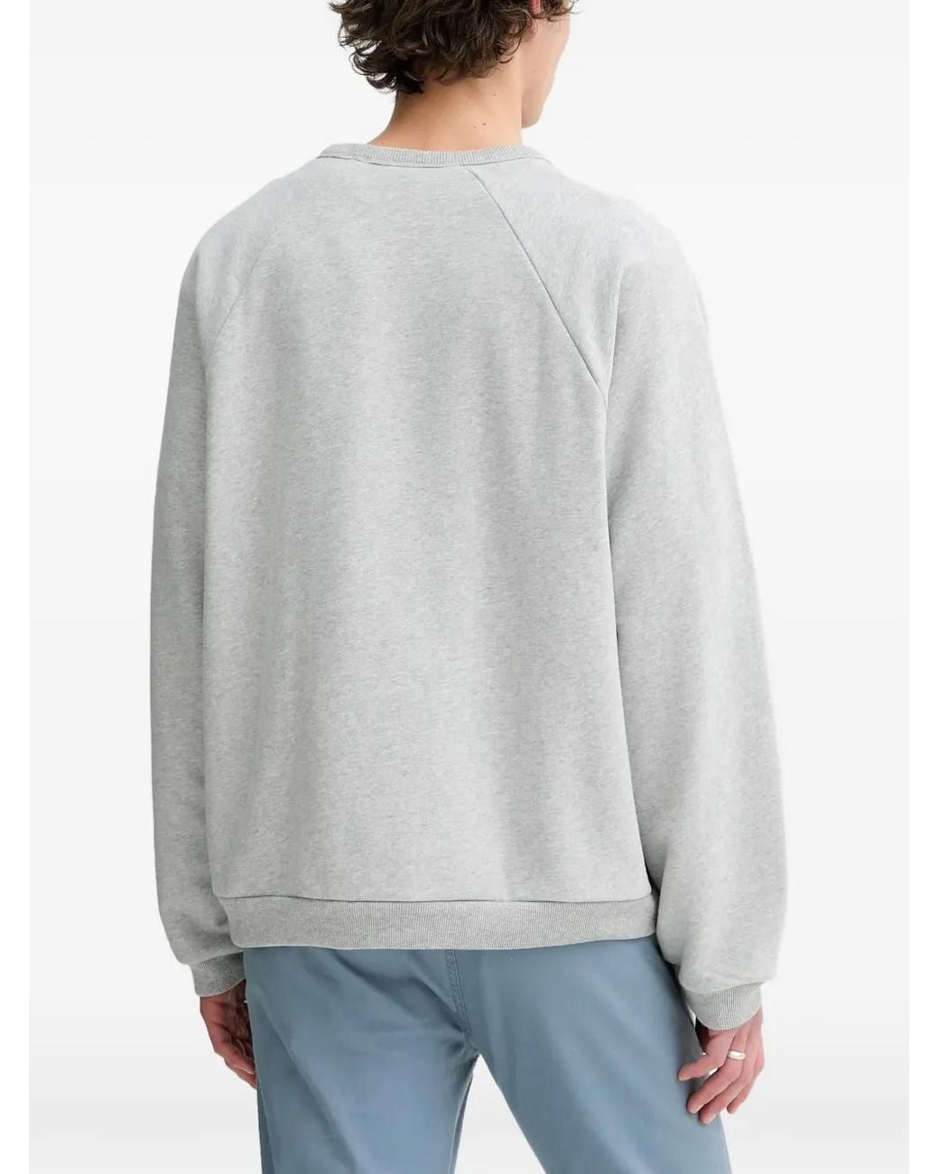 Levi's Gray Pride Triangle-Embroidered Sweatshirt for men