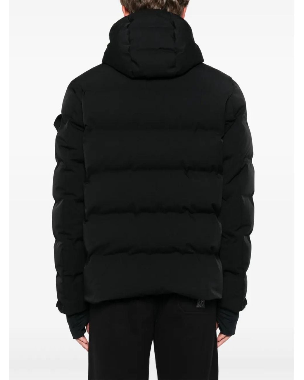 Moncler Black Coats for men
