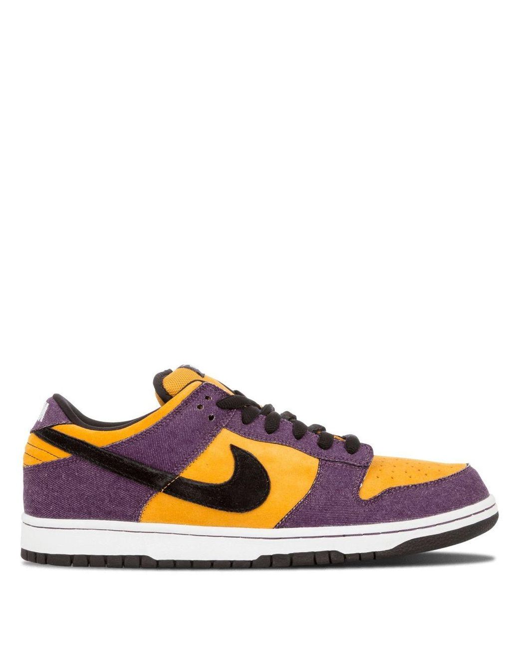Nike Dunk Low Pro Sb Sneakers in Yellow for Men Lyst