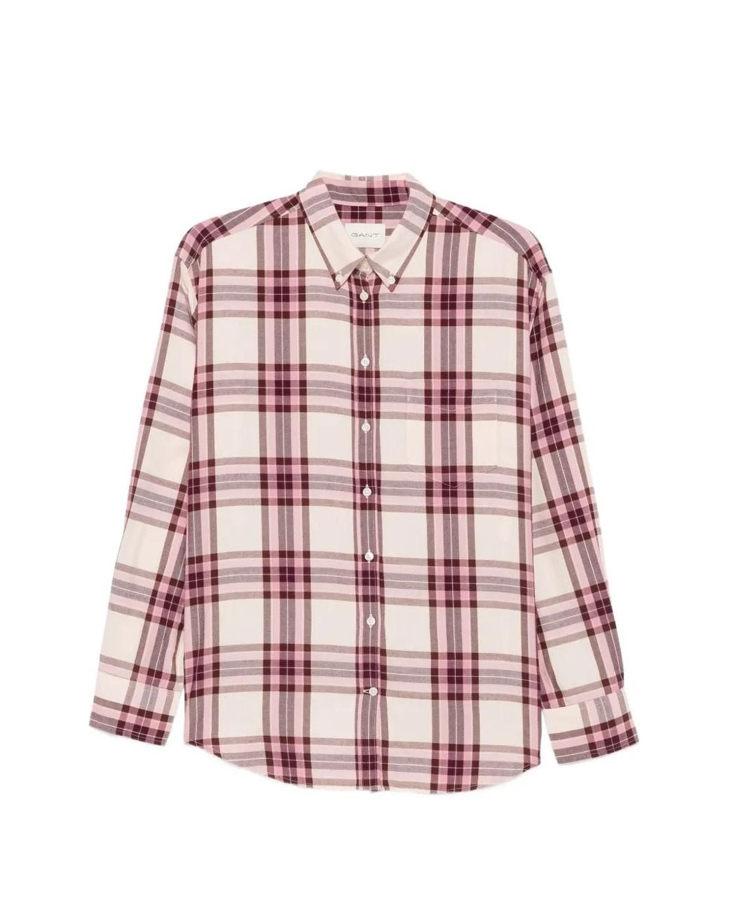 Gant Red Checked Flannel Shirt