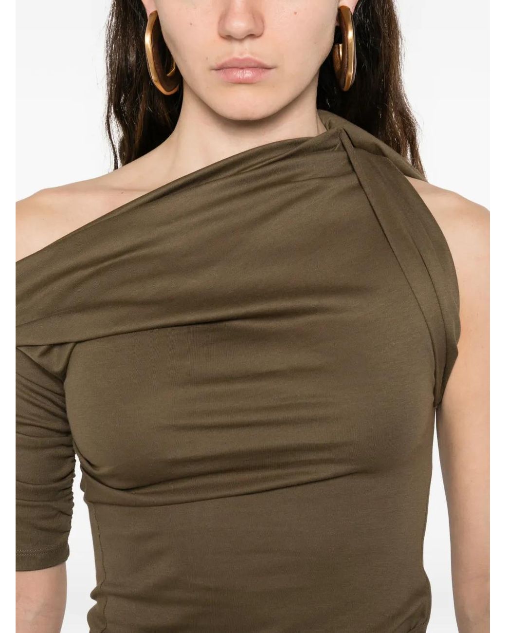Midi Dresses Jacquemus de color Green