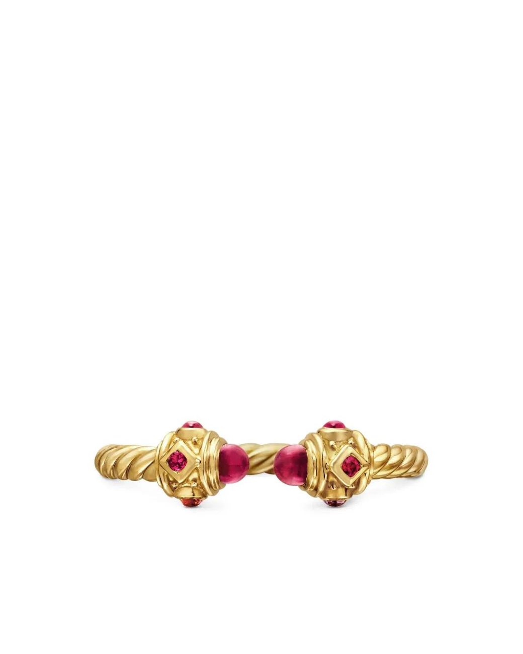 David Yurman White 18Kt Renaissance Ruby Ring (2.3Mm)