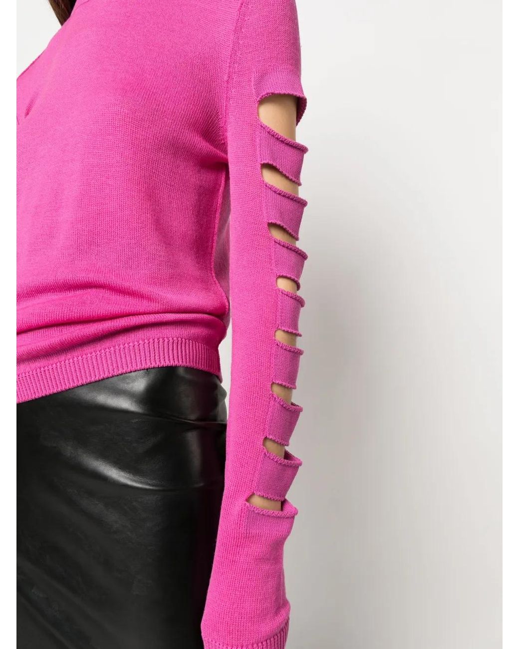 Rick Owens Pink Sweaters