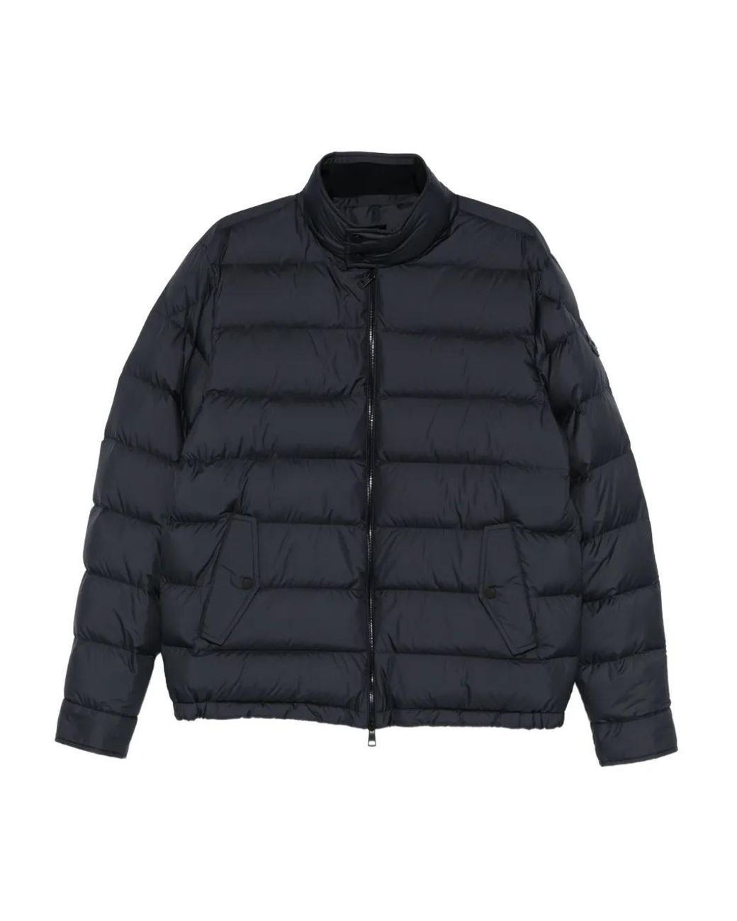 Plumífero Con Cremallera Moncler de hombre de color Blue