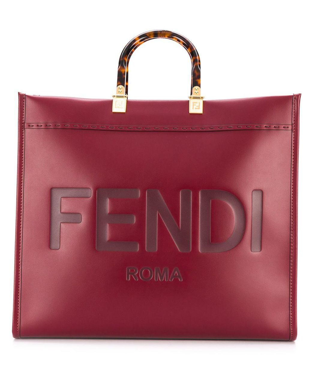 Bolsa outlet fendi roja