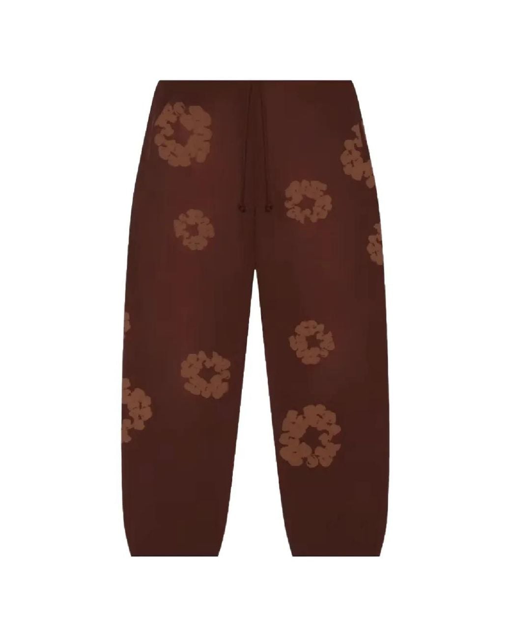 DENIM TEARS Brown Cotton Wreath Track Pants for men
