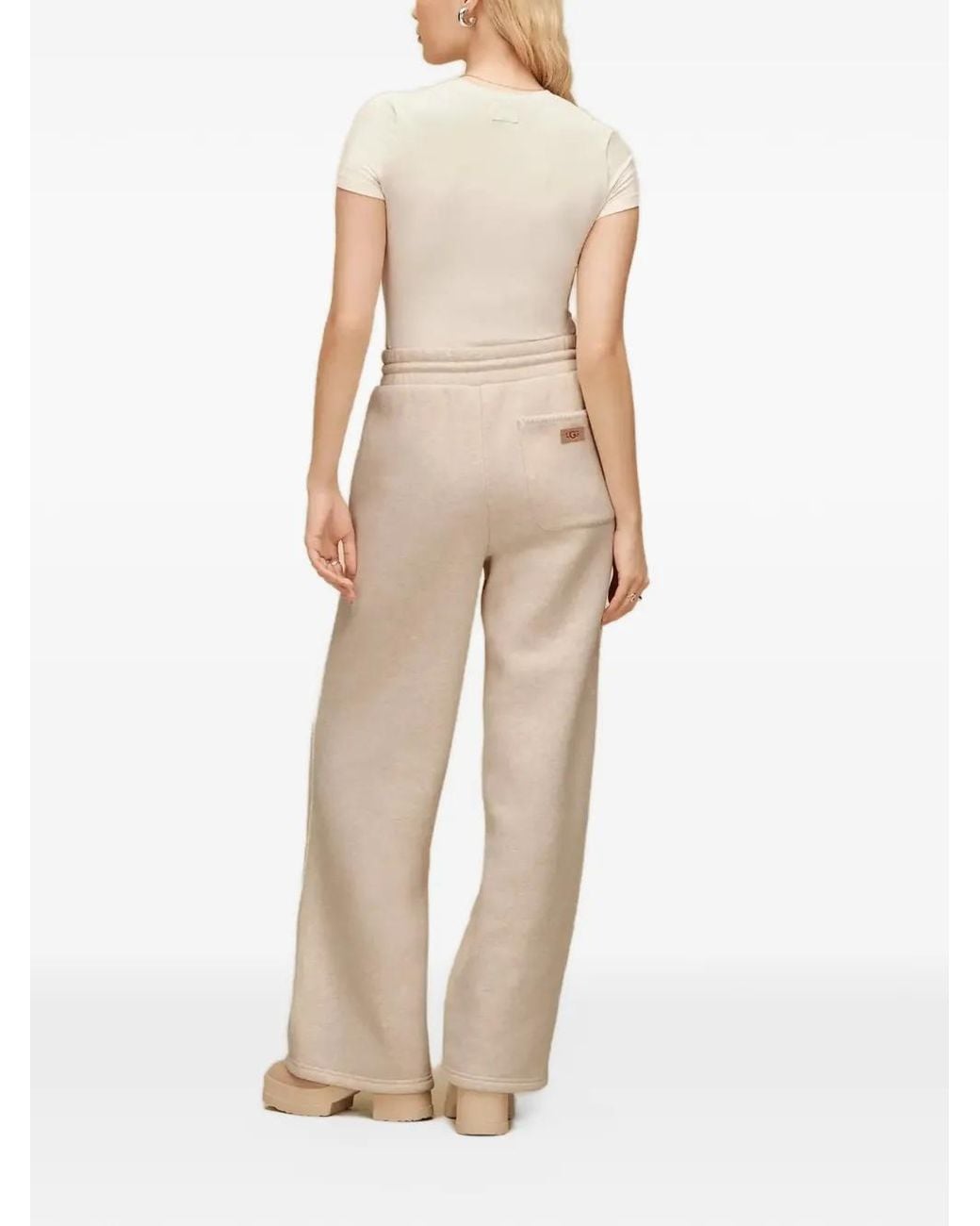 Ugg Natural Pantalon Classique À Coupe Droite