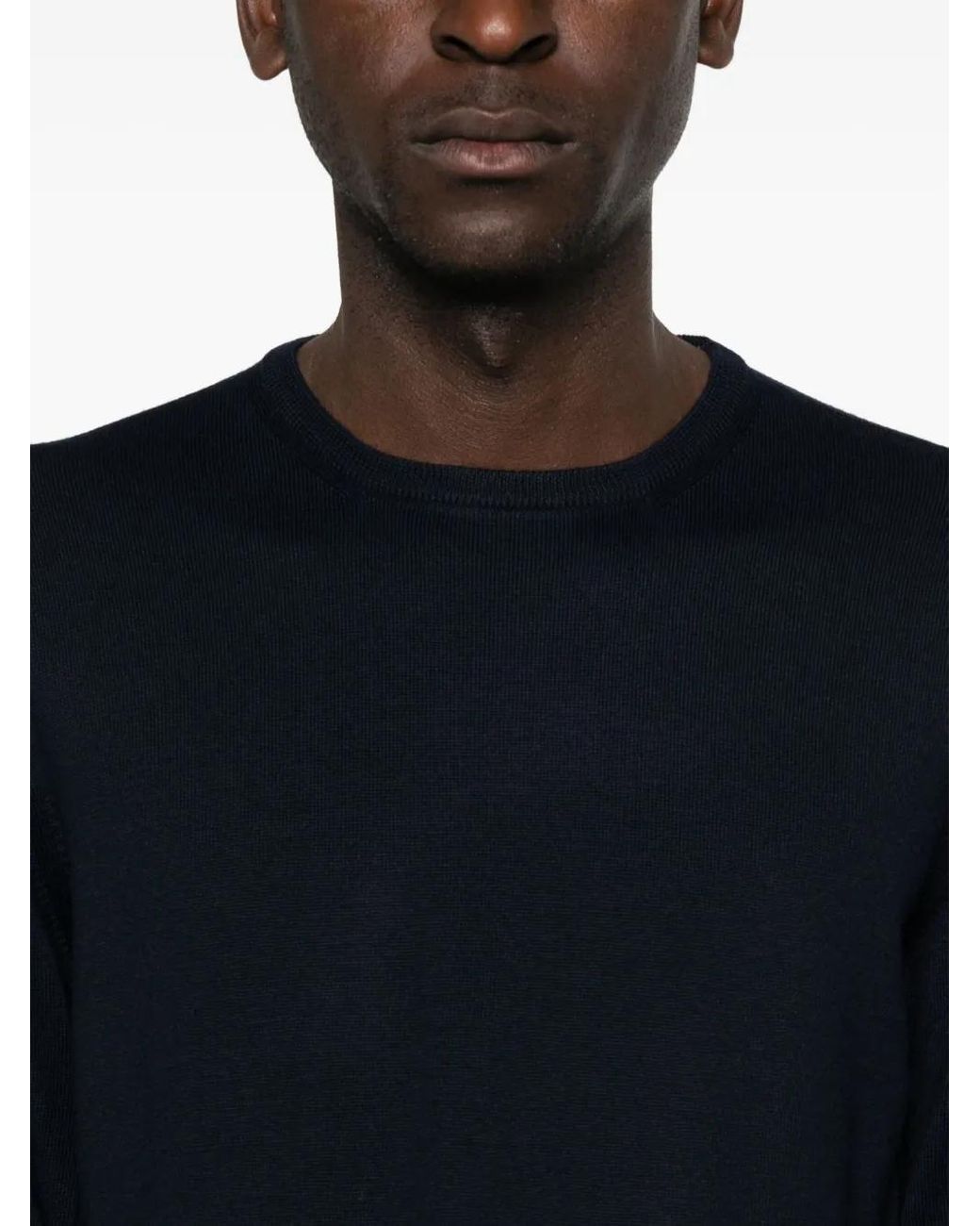 GIUUNO Pullover Mit Rundhalsausschnitt in Blue für Herren