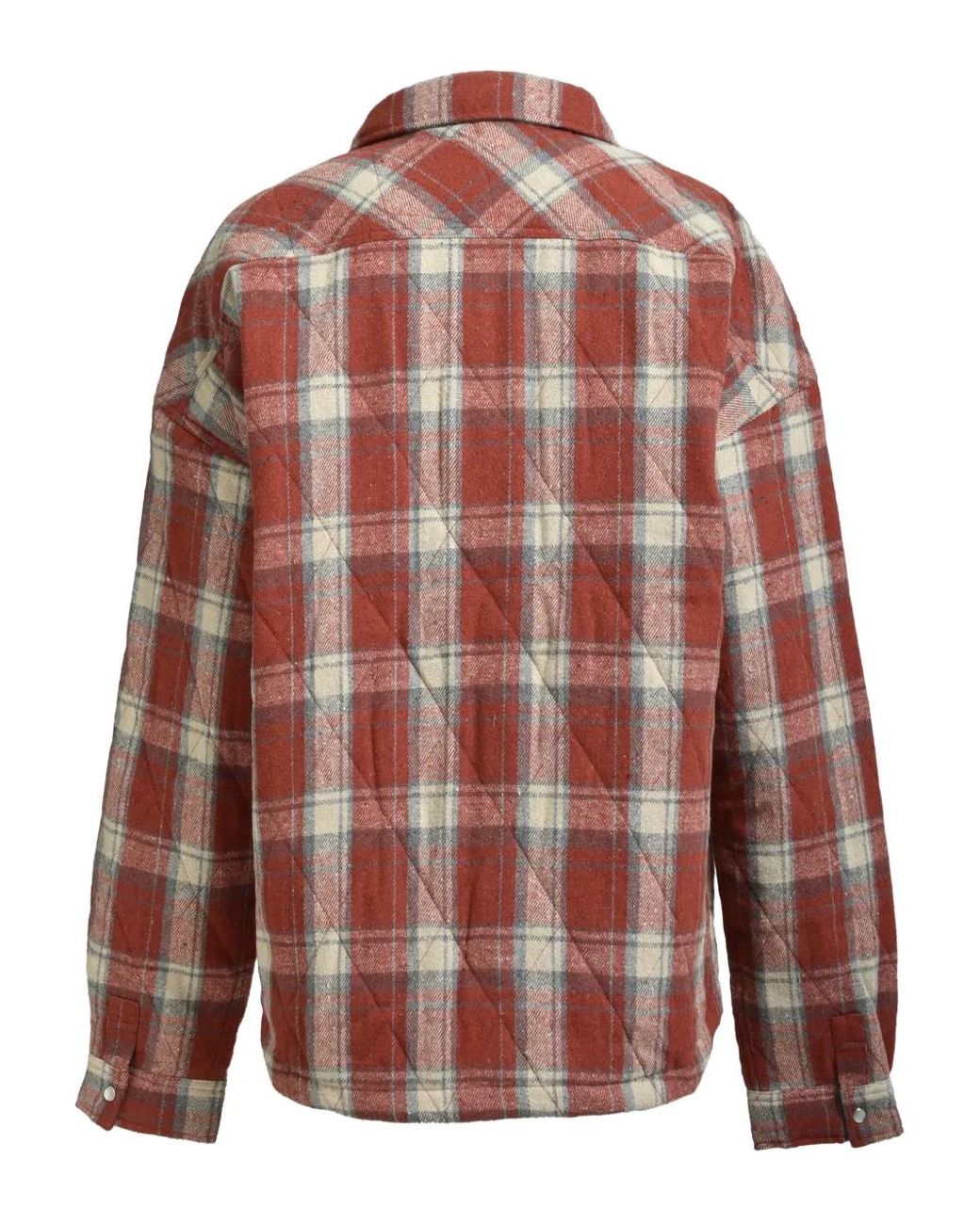 BREATH Red Checked-Pattern Shirt for men