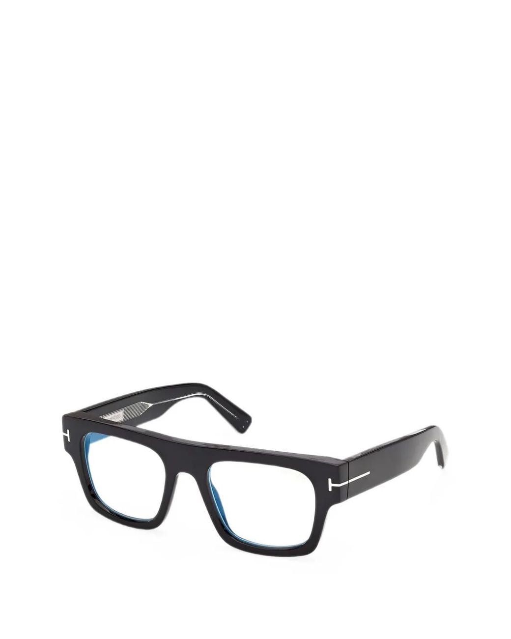 Tom Ford Icon Square-Frame Glasses in Black for Men | Lyst