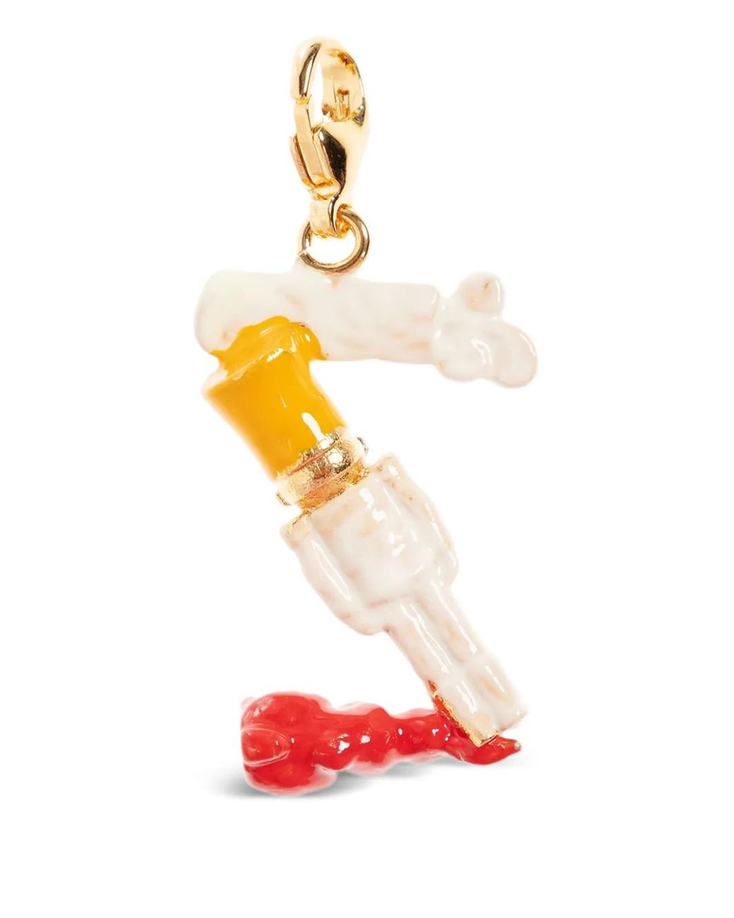 Marni White Nutcracker Necklace Charm
