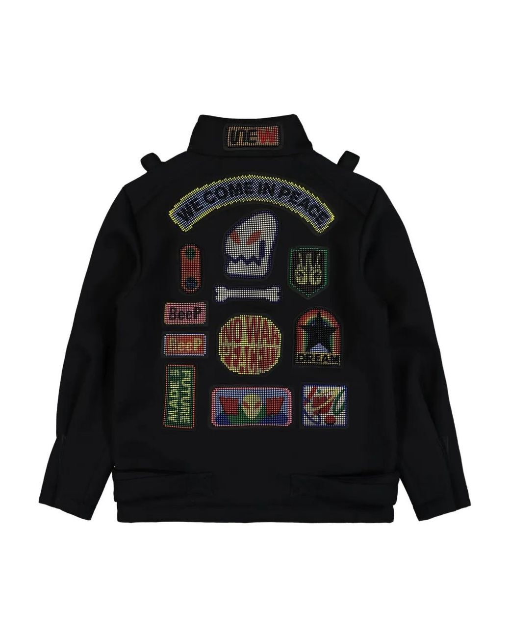 Walter Van Beirendonck Black Beep Beep Jacket for men