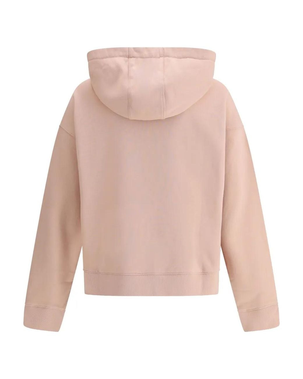 Maison Kitsuné Pink Logo Patch Hoodie for men