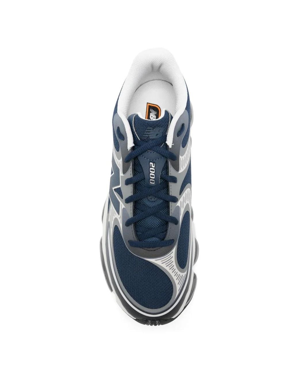 New Balance White Abzorb 2000 Logo Sneakers