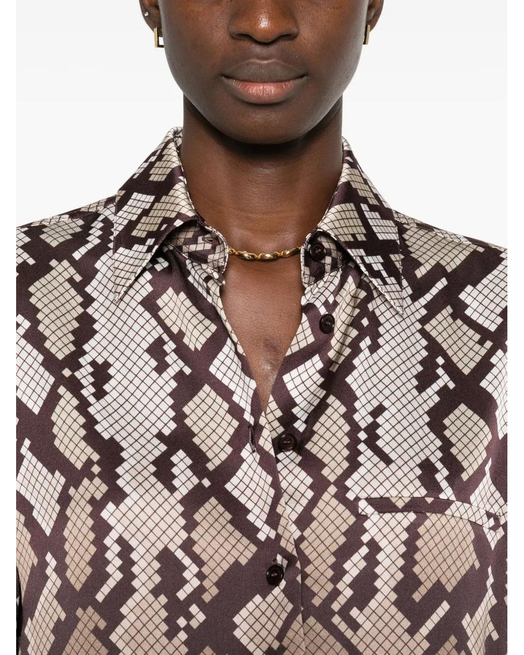 Shirts Stella McCartney de color Brown
