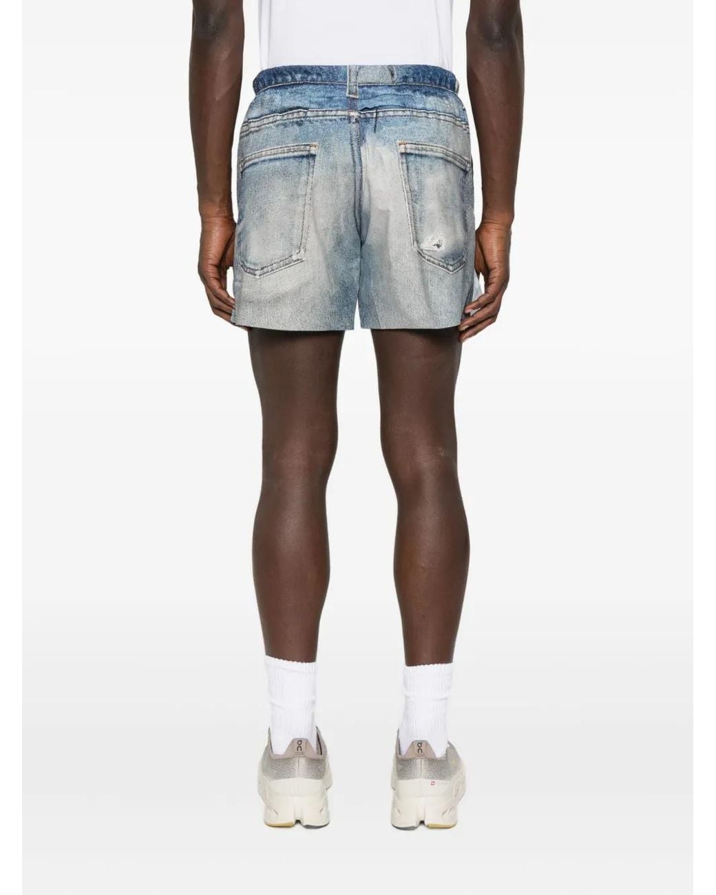 Satisfy Denim Shorts in het Blue voor heren